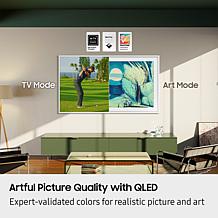 Samsung 65" The Frame QLED 4K Art Mode Samsung Vision AI Smart TV