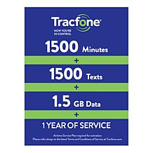 Samsung Galaxy A15 6.5" Tracfone with 1500 Min/Text/Data & Accessories