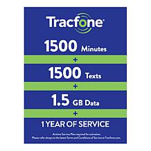 Samsung Galaxy A16 5G Tracfone w/1,500 Talk & Text & 4.5GB Data Bundle