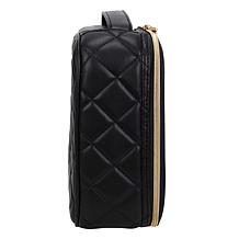 Sandy Lisa St. Tropez Makeup Bag in Black