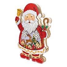 Santa 3D Glow Scene with LED light