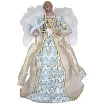 Mr. Christmas 12 Fiber Optic Angel Tree Topper - White - 21770926