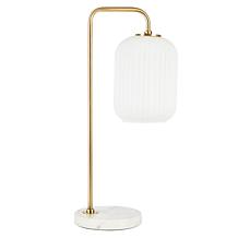 Santina 20" Gold and White Table Lamp