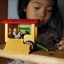 Schleich Farm World: Mobile Chicken Coop - 12pc Playset