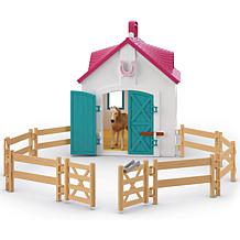 Schleich Horse Club Open Stable Litte Horseshoe 60pc Playset