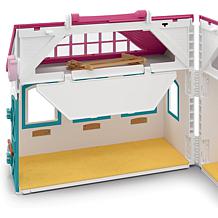 Schleich Horse Club Open Stable Litte Horseshoe 60pc Playset