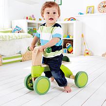 Scoot Around Ride-On Wood Balance Bike in Bright Green