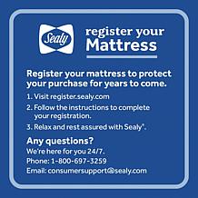 Sealy 13.5" Hotel Collection Euro Pillow Top King Mattress Set