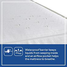 Sealy Baby Posturepedic Grace 2-Stage Hybrid Crib and Toddler Mattress
