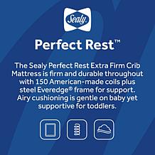 Sealy Perfect Rest Toddler and Baby Crib Mattress