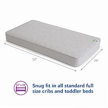 Sealy Posture Perfect Hybrid 2-Stage Toddler and Baby Crib Mattress
