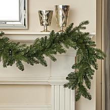 Seasonal LLC Palmetto Pine 6' Pre-Lit RGBW Garland w/Remote Control