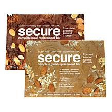 Secure Complete Meal Replacement Bars - 24-count
