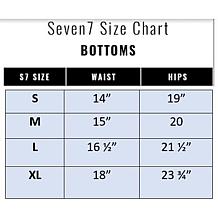 Seven 7 Faux Leather Ponte Jogger - Black