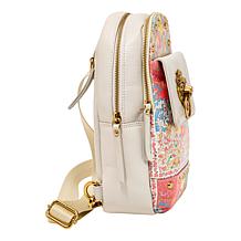 Sharif Legacy Braided Abuja Leather Sling Crossbody Bag