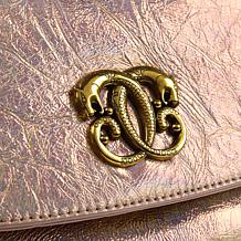 Sharif Legacy Hologram Piega Leather Flap Front Satchel