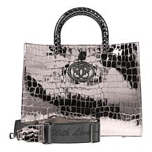 Sharif Legacy Jewel of the Nile Crocodile Leather Tote
