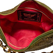 Sharif Legacy Laser-cut Haircalf Leather Hobo Bag