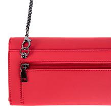 Sharif Legacy Studded Leather Wallet with Detachable Strap