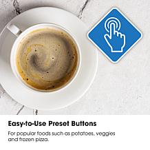 Sharp 1.1 Cubic Foot Black Countertop Microwave Oven