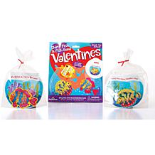Shiny Fish and Fishbowl Valentine Cards