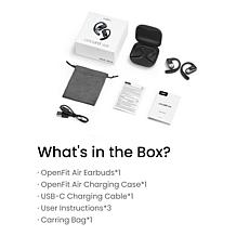 Shokz OpenFit Air True Wireless Open Ear Headphones w/Charging Case