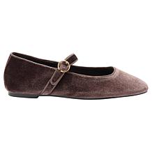 SHU Shop Annabelle Velvet Mary Jane Flat
