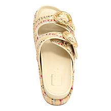 SHUSHOP® Lori Footbed Flatform Sandal