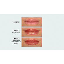 Signature Club A Pink and Bronze Holographic Lip Puffer 2-piece Set