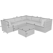 Sino Wicker Sofa Set