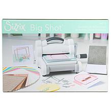 Sizzix Big Shot Starter Kit-White W/Gray