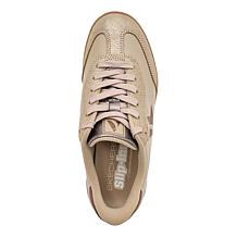 Skechers Slip-ins Hotshot Metallic Lace-Up Sneakers - Icy Elegance