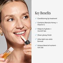 SKINN Divine Elixir Ayurvedic Face and Lip Oil Set in Holiday Box