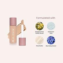 SKINN Scientific Color Peachy Medium Primer and Foundation Set AS