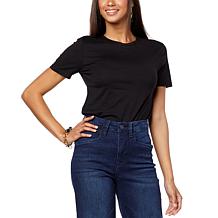 Skinnygirl Short Sleeve Crewneck Bodysuit