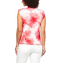 Skinnygirl Tie-Dye American Muscle Tee