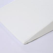 Sleep Philosophy Memory Foam Wedge Pillow 22"x24"x7" - White