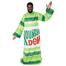 Snuggie Mountain Dew Wearable Fleece Blanket with Sleeves
