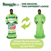 Snuggie Mountain Dew Wearable Fleece Blanket with Sleeves