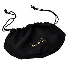 Soave Oro 14K Gold Electroform Disc Necklace