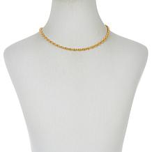 Soave Oro 18" 14K Gold Electroform Mariner-Link Necklace