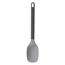 Soft Gray Silicone 5pc Kitchen Utensil Set with Rubber Handles
