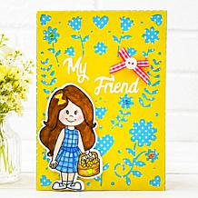 SOL 5x7 Floral Card Die Set
