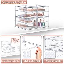 Sorbus 2-pk Makeup Organizer With 7 Drawers