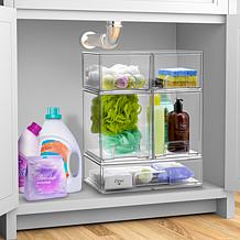 Sorbus 4-pack Storage Containers with Pull-Out Drawers