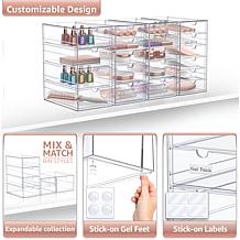 Sorbus 4pk. Makeup Organizer With 20 Drawers