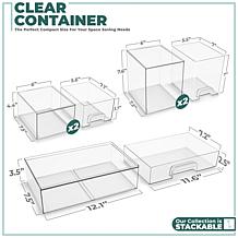 Sorbus 5-Pack Storage Containers with Pull-Out Drawers 