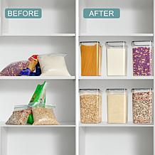 Sorbus 6-pack (6.5L / 219.79 oz.) Airtight Food Storage Containers