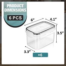 Sorbus 6-pk. Airtight Food Storage Containers