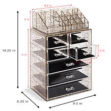Sorbus Clear Cosmetic Makeup Organizer